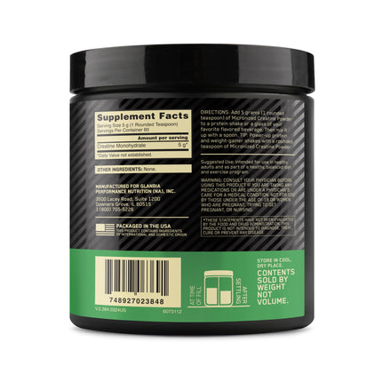 Optimum Nutrition Micronized Creatine Monohydrate Powder – Unflavored, 60 Servings, 300 g | Packaging May Vary