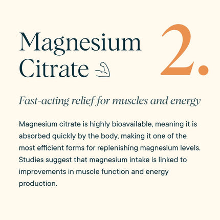 Ora Organic Magnificent Magnesium Complex Powder – 4-in-1 for Sleep, Recovery & Heart Health