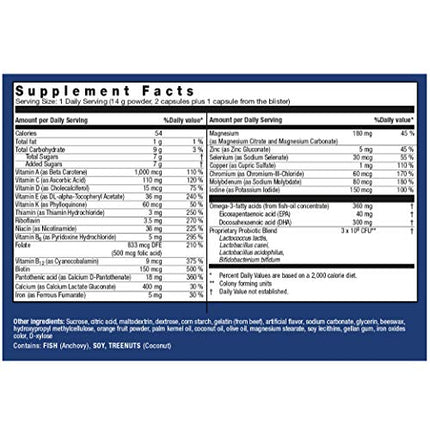 Orthomol Natal Prenatal Nutrition for Fertility, Pregnancy & Lactation | 30 Daily Packs