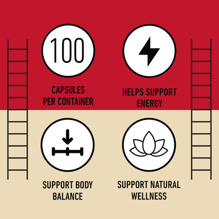 Complete Natural Products Organic Red Maca Root Capsules - 800mg Gelatinized, 2-Pack