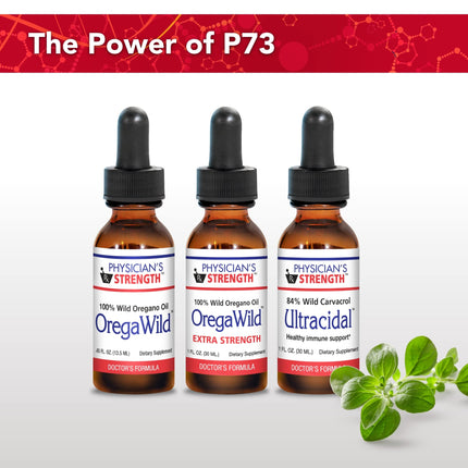 Physician's Strength OregaWild Extra Strength - 30 ml | Wild Oregano Oil
