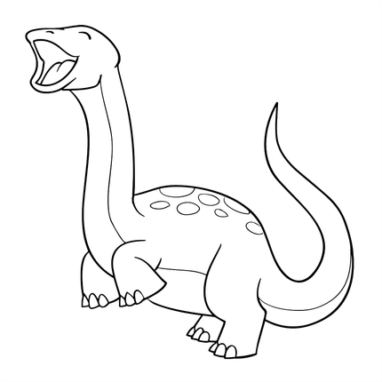 Dinosaur Colouring Book - 55 Bold and Simple Designs for Young Kids