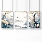 White Frame / A4 8.27 x 11.69 in / 21 x 29.7 cm / Satin Photo Paper 280 gsm