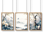 Oak Frame / A4 8.27 x 11.69 in / 21 x 29.7 cm / Satin Photo Paper 280 gsm