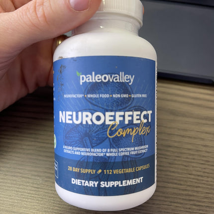 Paleovalley NeuroEffect: Focus, Memory & Energy with 8 Mushroom Extracts | 28-Day Supply