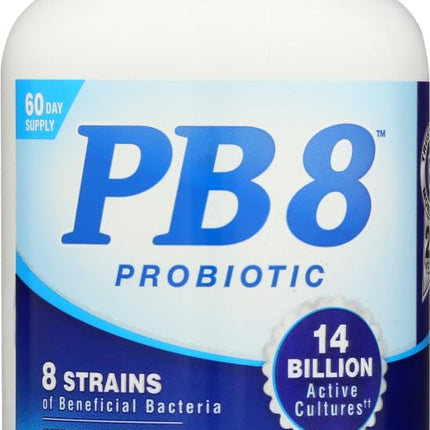 PB8 Pro-biotic Acidophilus 120-count (Value Pack of 2) - Probiotic Supplement