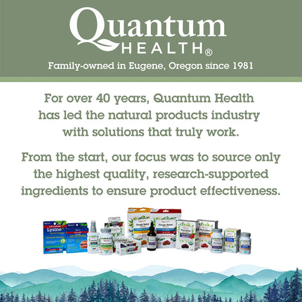 Quantum Health SuperLysine+ Advanced Formula – Immune Support (180 Tablets)