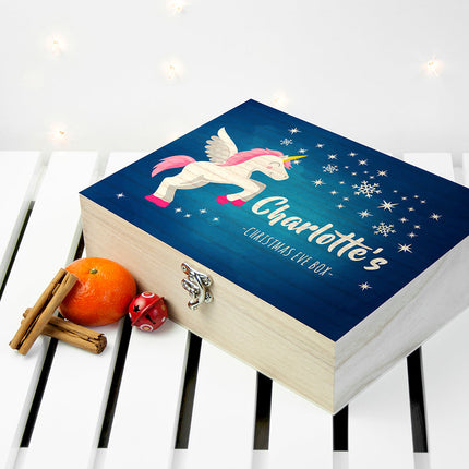 Personalised Baby Unicorn Christmas Eve Box