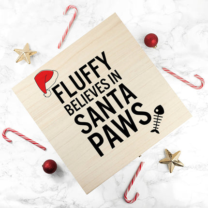 Personalised Pets Santa Paws Christmas Eve Box