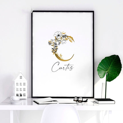 First year of marriage anniversary gift | set of 3 wall art prints