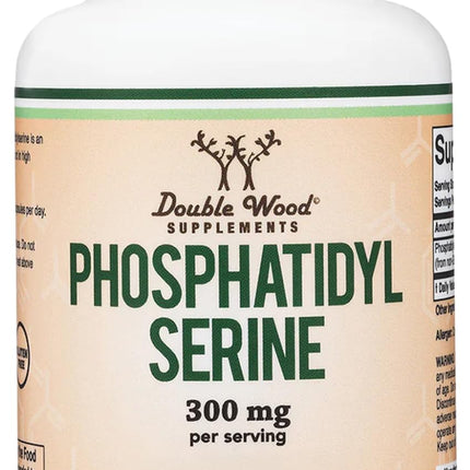 PhosphatidylSerine 300mg per Serving – 120 Capsules | Double Wood