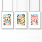 White Frame / A4 8.27 x 11.69 in / 21 x 29.7 cm / Satin Photo Paper 280 gsm