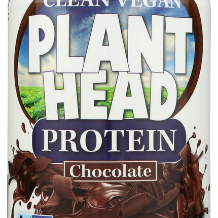 Genceutic Naturals Plant Head Protein – Chocolate, 1.8 Pounds