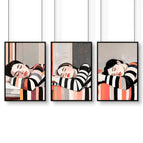 Black Frame / A4 8.27 x 11.69 in / 21 x 29.7 cm / Satin Photo Paper 280 gsm