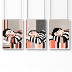White Frame / A4 8.27 x 11.69 in / 21 x 29.7 cm / Satin Photo Paper 280 gsm