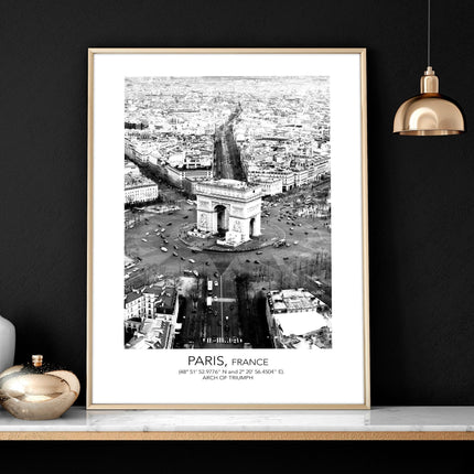 Posters for Living Room – Set of 3 Paris Wall Art Prints