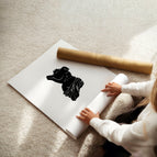 Unframed / A4 8.27 x 11.69 in / 21 x 29.7 cm / Satin Photo Paper 280 gsm