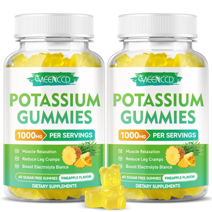Potassium Citrate Gummies 1000mg - High Potency Potassium for Adults