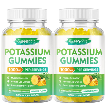 Potassium Citrate Gummies 1000mg - High Potency Potassium for Adults