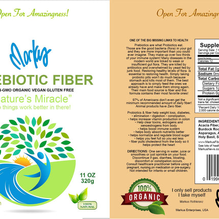 Prebiotic Formula 11oz Bag - Reinforce Gut Health & Immunity | 53 Servings