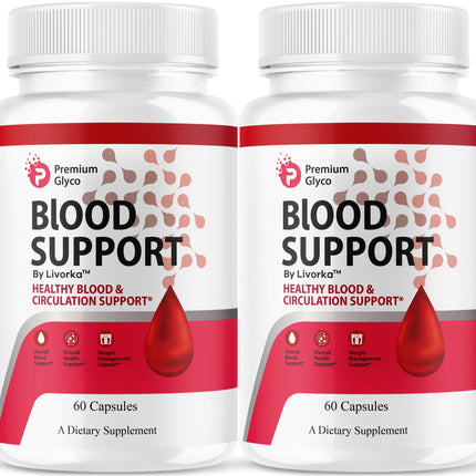 (2 Pack) Premium Glyco Capsules - Official PremiumGlyco Blood Support, 120 Capsules