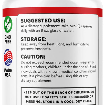 (2 Pack) Premium Glyco Capsules - Official PremiumGlyco Blood Support, 120 Capsules