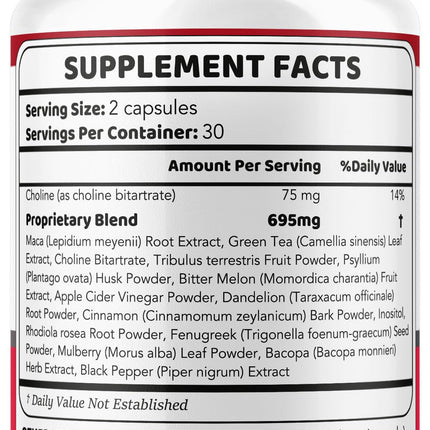 (2 Pack) Premium Glyco Capsules - Official PremiumGlyco Blood Support, 120 Capsules
