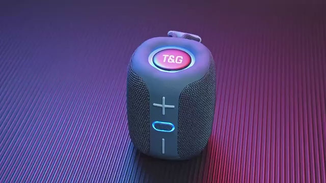 T&G TG-658 Outdoor USB High Power 8W Heavy Bass Wireless Bluetooth Speaker(Blue)