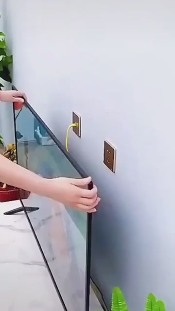 Television Computer Monitor Shelf Remote Control Set-top Box Storage Bracket (Black)