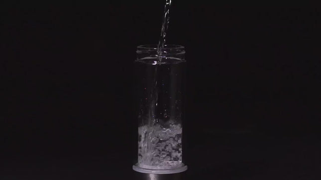 Portable Health Hydrogen-Rich Water Cup High-Concentration Negative Ion Electrolysis Generator, Capacity: 450ml(Black)