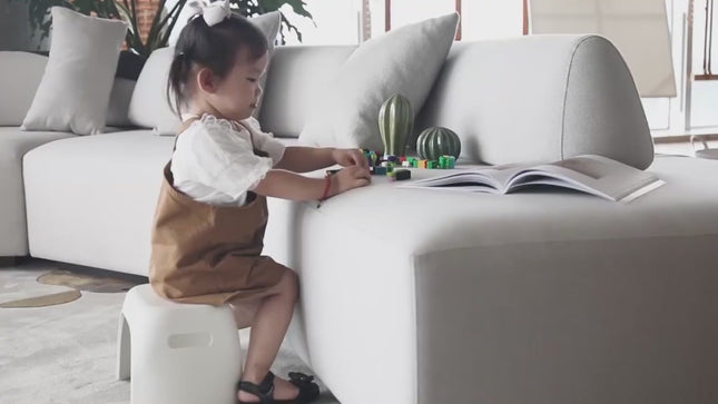 Thickened Plastic Chair Household Footstool Bathroom Anti-skid Small Stool for Children