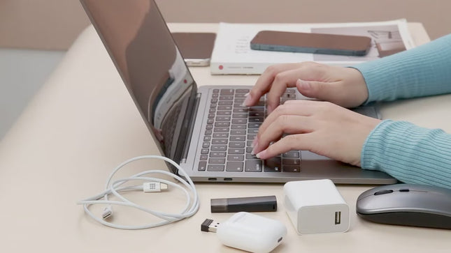 HAWEEL Electronic Organizer Storage Bag for Charger, Power Bank, Cables, Mouse, Earphones, Size: S(Grey)