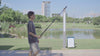 Carregar e reproduzir vídeo no visualizador da Galeria, PULUZ 2 m Selfie-Stick-Einbeinstativ aus Metall für Insta360 One RS / X2 / X3 / X4 (Schwarz)