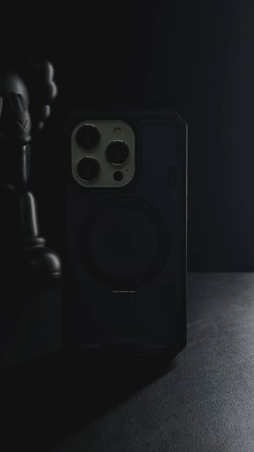 For Samsung Galaxy S23 Ultra 5G Patronus MagSafe Magnetic Holder Phone Case(Red)