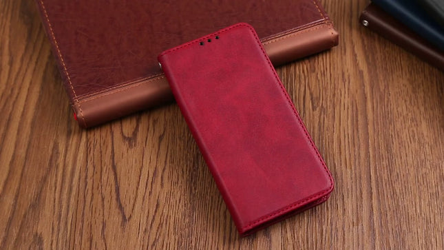 For OPPO A17 / A17K Magnetic Closure Leather Phone Case(Blue)