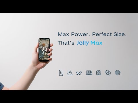 Unihertz Jelly Max - The Smallest 5G Smartphone