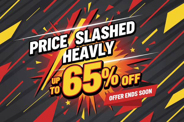 Price Slashed Heavily upto 65% Off Offer ends soon