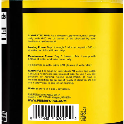 Primaforce Creatine Monohydrate Powder – 1 KG Micronized | Gluten Free