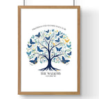 Oak Frame / A4 8.27 x 11.69 in / 21 x 29.7 cm / Satin Photo paper 280 gsm