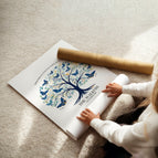 Unframed / A4 8.27 x 11.69 in / 21 x 29.7 cm / Satin Photo paper 280 gsm