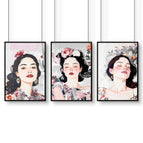 Black Frame / A4 8.27 x 11.69 in / 21 x 29.7 cm / Satin Photo Paper 280 gsm