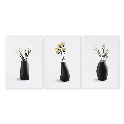 Prints For Bathroom Walls | Set of 3 Botanical Wall art Prints