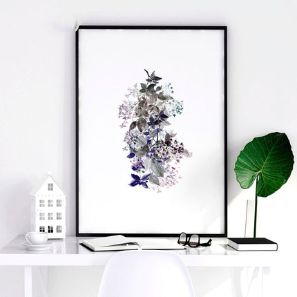 Prints for bedrooms | set of 3 Shabby Chic Floral wall art