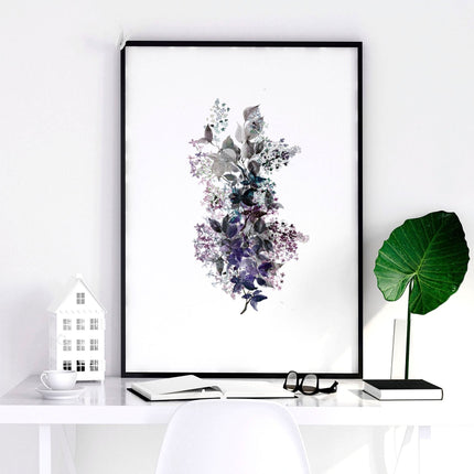 Prints for bedrooms | set of 3 Shabby Chic Floral wall art