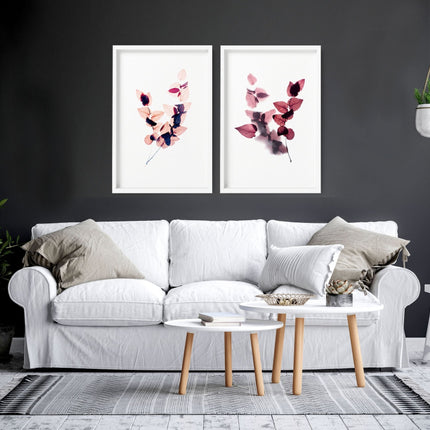 Big pictures for living room | set of 2 wall art