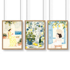 Oak Frame / A4 8.27 x 11.69 in / 21 x 29.7 cm / Satin Photo Paper 280 gsm