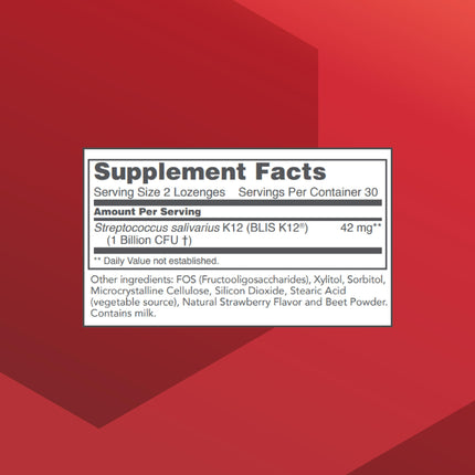 PROTOCOL FOR LIFE BALANCE E.N.T. Biotic Probiotic Lozenge – 1B CFU, Oral & Throat Health, 60 Lozenges