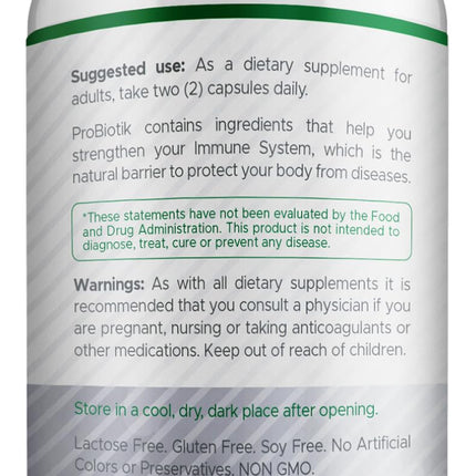 Probiotik Probiotic Digestive Support – Multi Enzyme Formula, 60ct (2)