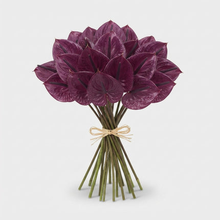 Purple Anthurium Maravilla Cut Flowers – 35cm Stems