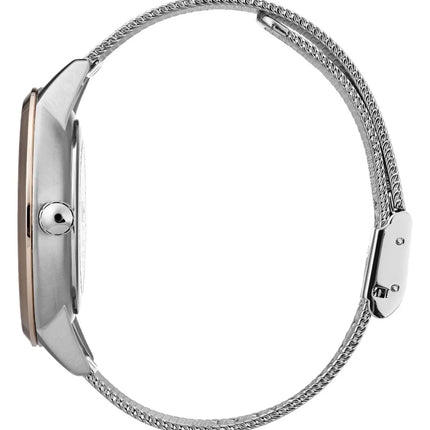 BOSS Black Symphony Day & Date Display Rose Gold Case Mesh Strap 1502423